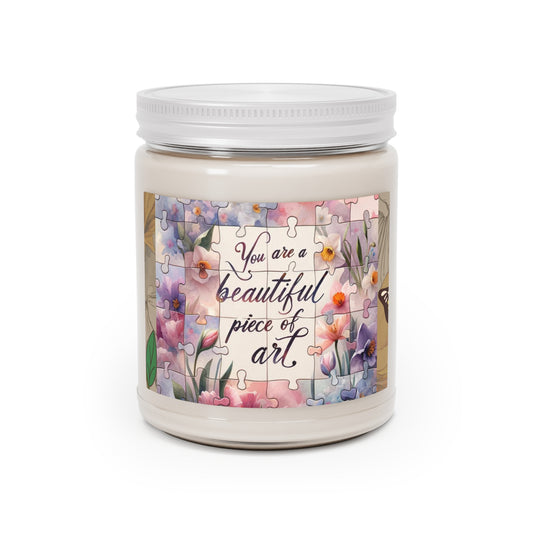 Art of Inspiration - Soy Wax Aromatherapy Scented Candle for Education, 9oz